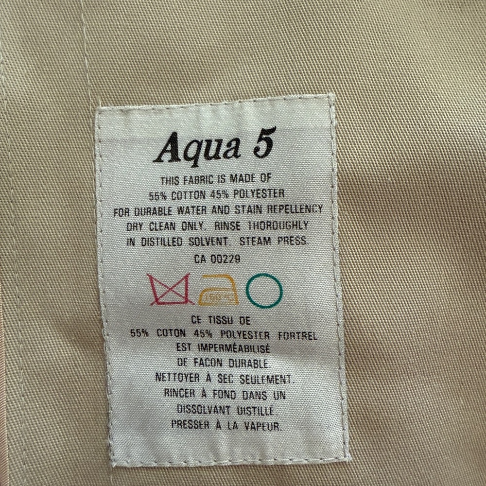 Vintage Aquascutum London Men's Beige Trench Coat - Picture 4 of 11